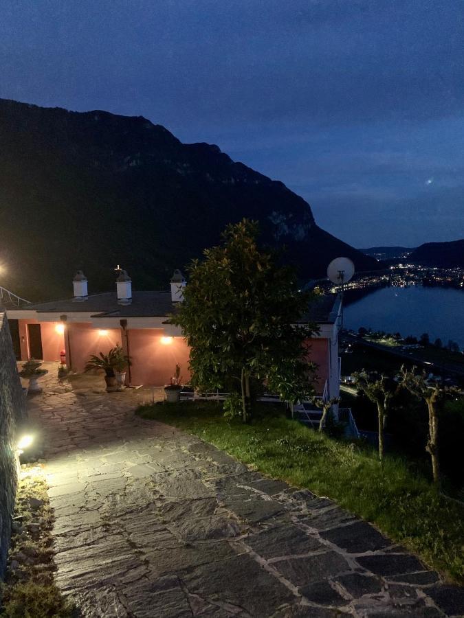 Casa Belvedere Rovio Exterior foto